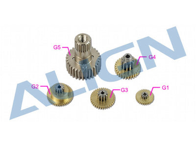 Align DS530 Servo Gear Set : HSP53002T
