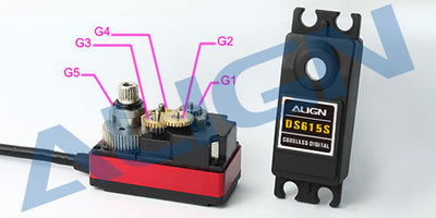 Align DS615S Servo Gear Set : HSP61503T