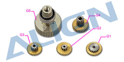 Align DS615S Servo Gear Set : HSP61503T