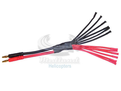BARE LEAD X6 PARALLEL CABLE SILICONE WIRE