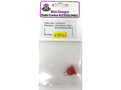 JR CH.62 Dual Conv. RX Crystal : NAT3621D