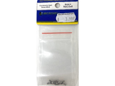 Countersink Head Screw M2 x 6 : MH-M2CSX6