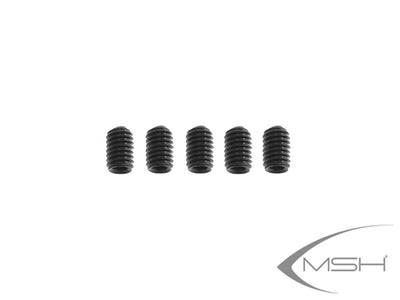 MSH M3 x 5 Socket set screw (5) : MSH41134