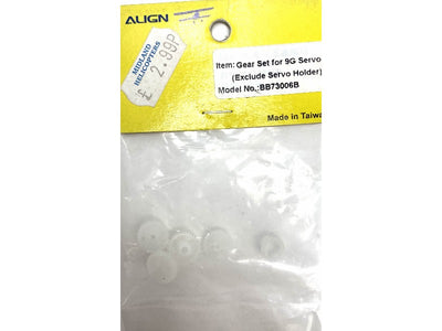 Gear Set for 9g Servo (BB73006B)