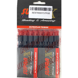 RCPROPLUS BATT 7mm Solderless Connector (8M,8F,Black,Red) : REB7808STS7P8B