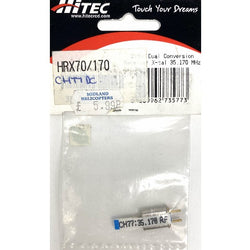 35 Mhz Dual Conv. Ch.77 : HTRX70/17