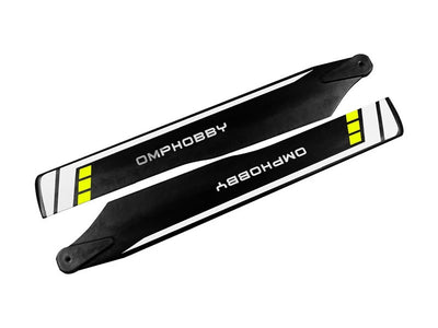 OMPHOBBY M2 Explore Main Blades 173mm - Yellow : OSHM2108