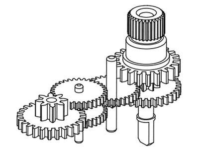 OMPHOBBY M2 Servo Gear Set : OSHM2075