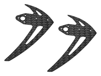 OMPHOBBY M2 Vertical Stabiliser Set (2) : OSHM2097