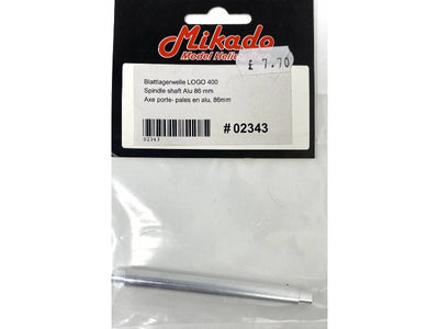 Spindle Shaft Aluminum 86mm : 02343