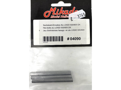 Hex Bolts Aluminium LOGO 500/600 DX : 04090
