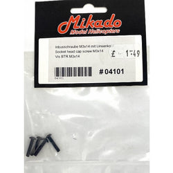 Socket Head Cap Screw M3x14 : 04101