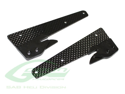 Carbon Fibre Front Landing Gear Support (2) : H0694-S