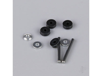 Spindle Set including Spindle/Dampeners/Spacers (for Ninja 250) (2) : TWST100102A