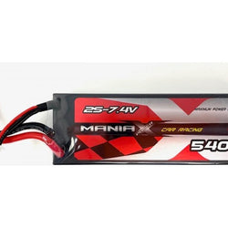 ManiaX 7.4V 5400mah 60C Car Lipo Pack : MX5400-2S-60C