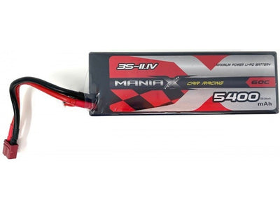 ManiaX 11.1V 5400mah 60C Car Lipo Pack : MX5400-3S-60C