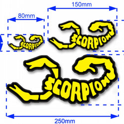 Scorpion Decal Sticker 002 : S_Sticker_002