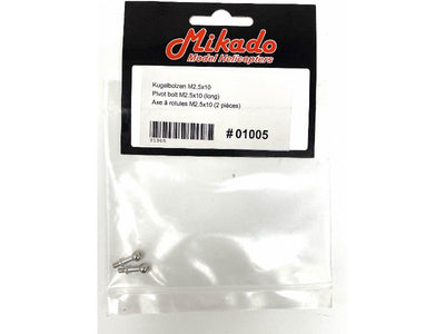 Mikado Pivot Bolt M2.5x10 : 01005