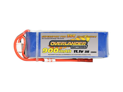 Overlander 900mah 11.1V 3S 35C Supersport Pro Lipo : 2559