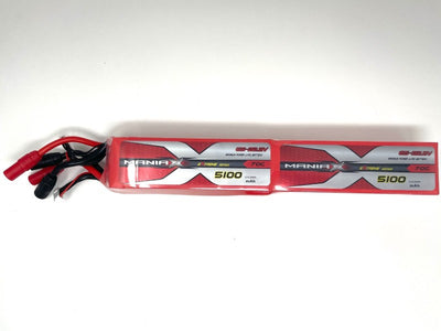 ManiaX 44.4V 5100mah 70C Stick Pack : MX5100-12S-70
