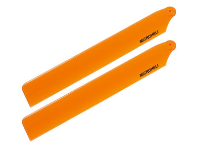Plastic Main Blade 126mm (ORANGE) - OMP HOBBY M1 : MH-OMM1003OR