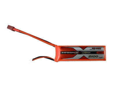 ManiaX 2100mAh 25C 9.9V 3S LiFePO4 : MX2100-3SL4-25