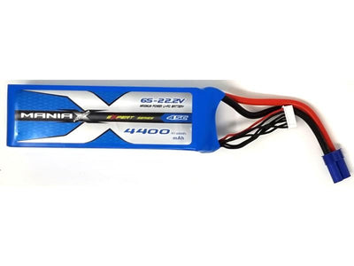 ManiaX 4400mAh 6S 45C 44.4V : MX4400-6S-45