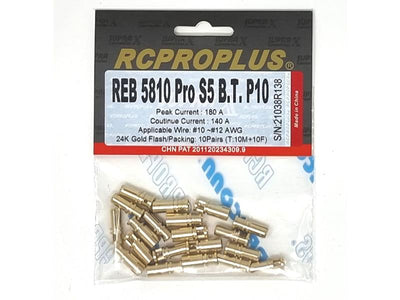 RCPROPLUS PRO S5 Connector Only (10M, 10F) : REB5810PROS5BTP10