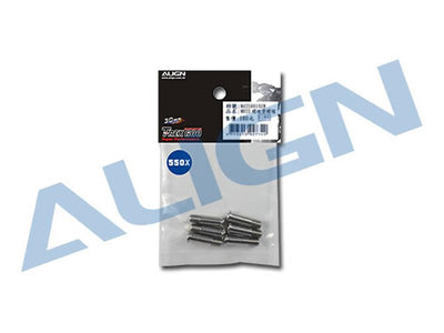 Align T-Rex 550E Tri-Blades Head Feathering Shaft Screw : H55Z001XXT