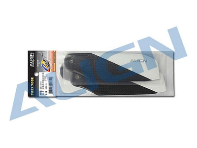 Align 105mm 3 Blade Set Carbon Fibre Tail Blades : HQ1050ET