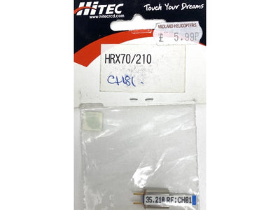HITEC RX D/C 35MHZ CH.81 (35.210) : HRX70/210