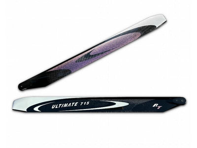 Rotortech 715mm Ultimate Flybarless Main Blade Set : RT-715-Ultimate