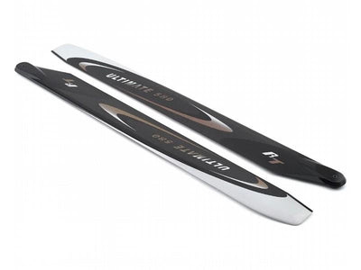 Rotortech 580mm Ultimate Flybarless Main Blade Set : RT-580-Ultimate