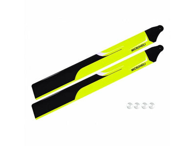 Carbon Plastic Main Blade 180mm (YL) - OMP Hobby M2 : MH-M2EX803YL