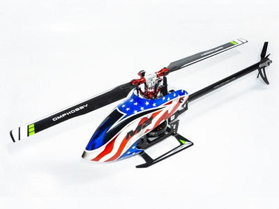 Aluminum Main Blade Grip W/ Thrust Bearing (RED) - OMP Hobby M2 : MH-M2EX102