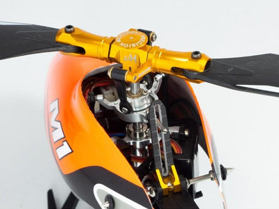 Carbon Fiber/Delrin Anti-Rotation Guide Set (RED) - OMP Hobby M1 : MH-OMM1111