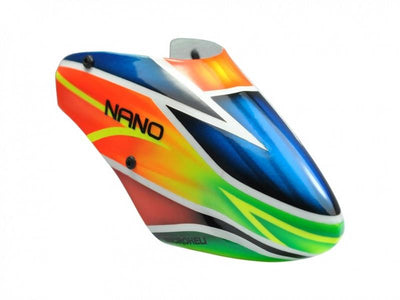 Airbrush Fiberglass Green Exoct Canopy - BLADE NANO CPX/S2/S3 : MH-NAS3080GE