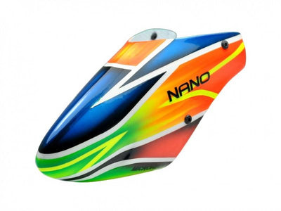Airbrush Fiberglass Green Exoct Canopy - BLADE NANO CPX/S2/S3 : MH-NAS3080GE