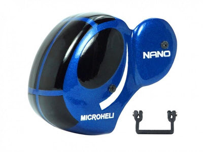 Airbrush Fiberglass Dragonfly Canopy (BB) - BLADE NANO CPX/S2/S3 : MH-NAS3080DBB