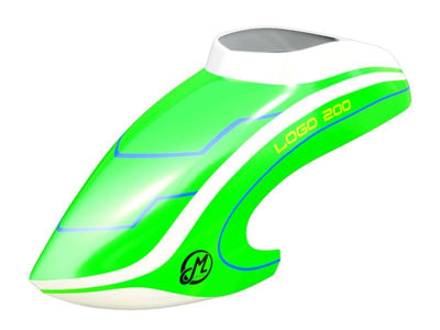 Canopy LOGO 200 Neon-Green/White : 05506