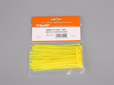 Cable Ties 1.9mm x 98mm (Yellow) : RVE-MK30021