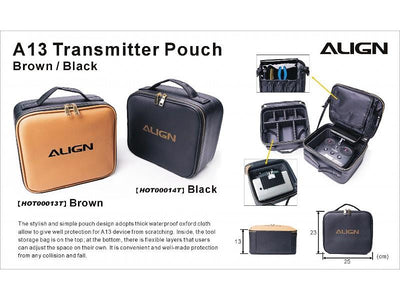 Align A13 Transmitter Pouch ? Black : HOT00014