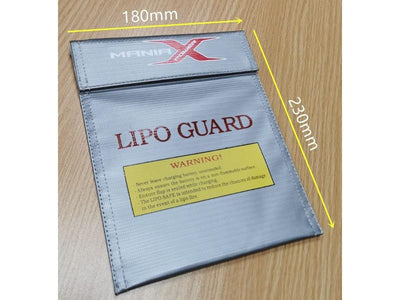ManiaX Charge/Safety Bag 6 x 180 x 230mm : MXBAG004