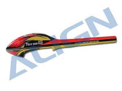 Align T-Rex 500E Speed Fuselage : Red/Yellow (Second Quality) : HF5020QCB