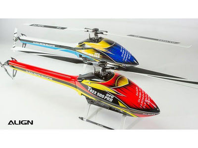 Align T-Rex 500E Speed Fuselage : Red/Yellow (Second Quality) : HF5020QCB