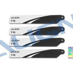 Align T15 Main Blades (Carbon) : HD120BT