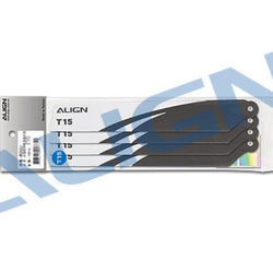 Align T15 Main Blades (Carbon) : HD120BT