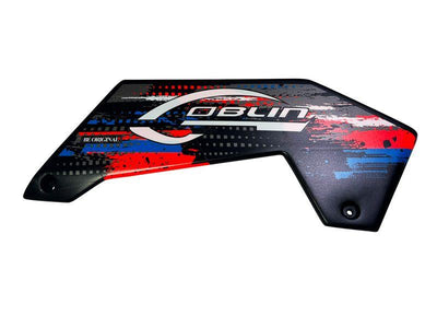 Carbon Fibre Low Side Frame Left Kraken 580 Orange : H1650-S