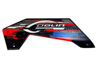 Carbon Fibre Low Side Frame Right Kraken 580 Orange : H1651-S