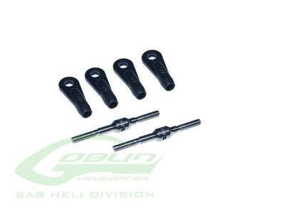 Titanium Main Linkage Goblin Urukay Carbon : H0722-S